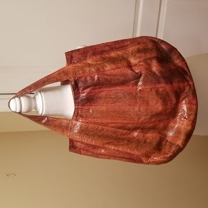 Vintage Beirn snakeskin hobo bag